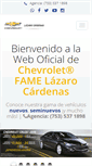 Mobile Screenshot of famelazarocardenas.com
